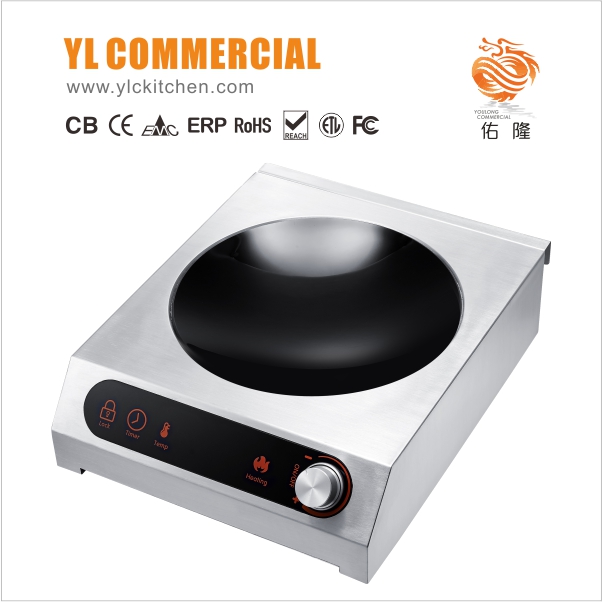 120V~1.8KW 230V~3.5KW Tabletop Commercial Induction Cooker Chafing Dish Catering Buffet Food Warmer C3501-SKW