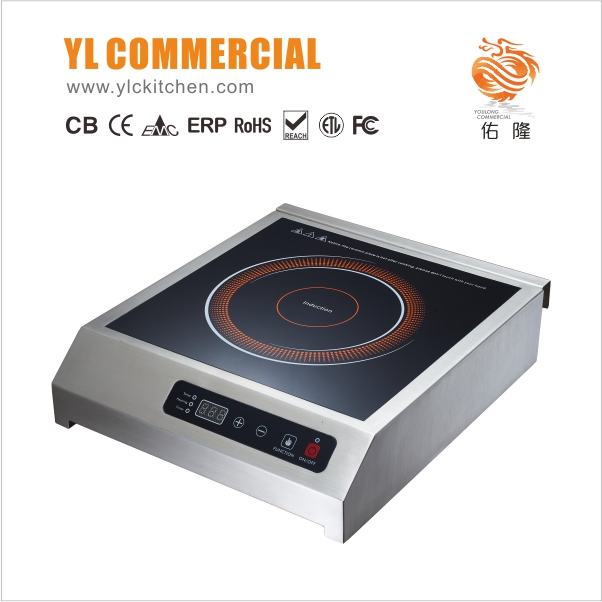 120V~1.8KW 230V~3.5KW Tabletop Commercial Induction Cooker Catering Equipment C3510-S2